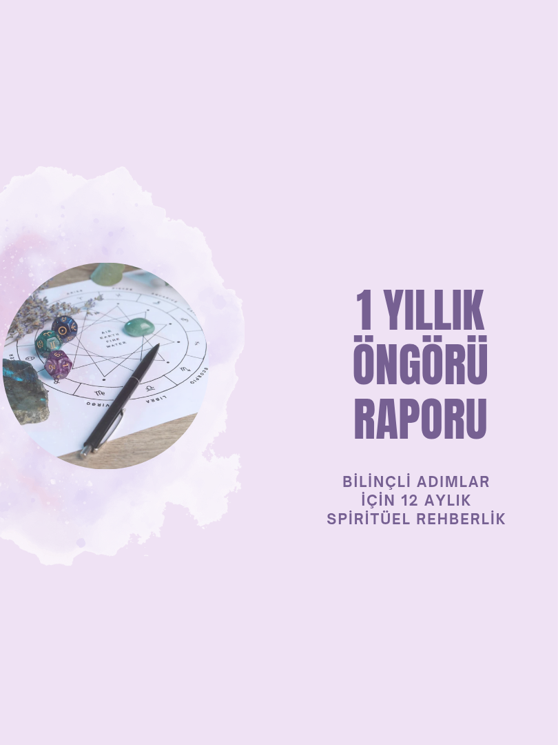 Bir Yıllık Öngörü Raporu - 1