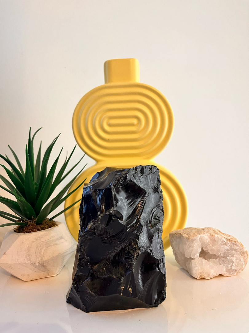 Büyük Kütle Ham Obsidyen - 1