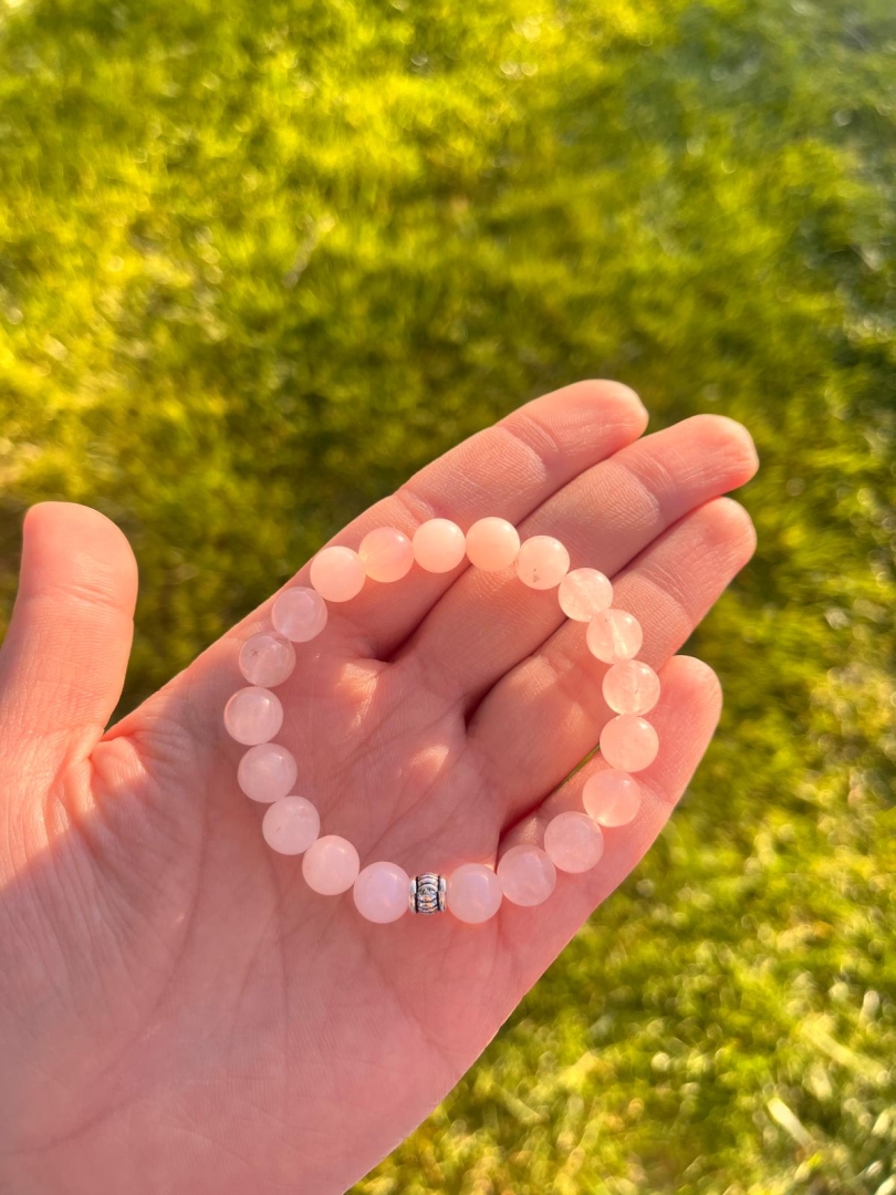 Pembe Kuvars Bileklik - 2